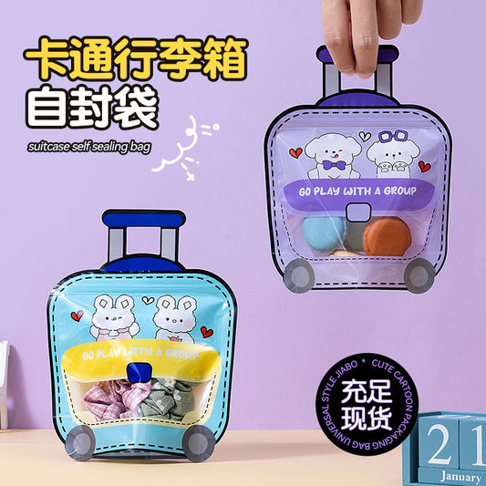 Cute bunny & puppy handle bags